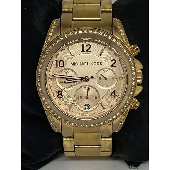 Michael Kors Blair MK5263 Women's Stainless Steel Analog Dial Quartz Watch EY890 - Picture 2 of 12